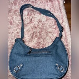 denim shoulder bag